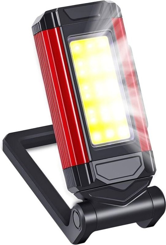 Faltbare LED-Arbeitsleuchte, abs, usb wiederaufladbar, wasserdicht, 1800 mAh, 2000 lm, für Camping, Autoreparatur, Notfa...