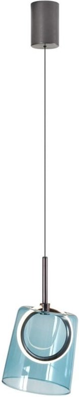 Paul Neuhaus Zula Pendelleuchte Deckenleuchte Blau 1x 6W LED 3000K