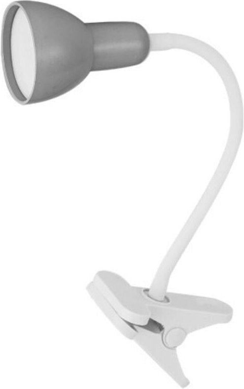 Thumbnail - Fabrilamp - Flexo Gates Grau/Weiß 6w 450lm 5000k Befestigung C/Klammer Flexibel Einstellbar 31x7x11,5 Cm