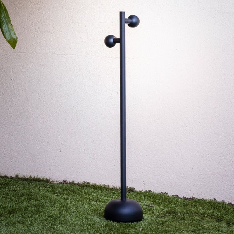 Thumbnail - Brot Sockelleuchte schwarz H900 led 2L 20W 71253