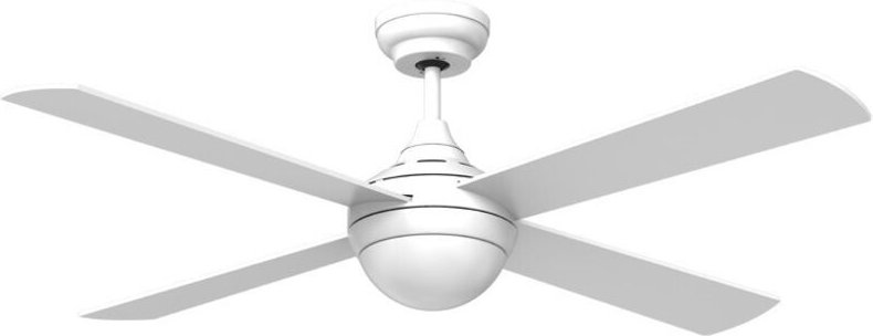 Cristalrecord - dc Tempo Weißer LED-Lüfter 23W