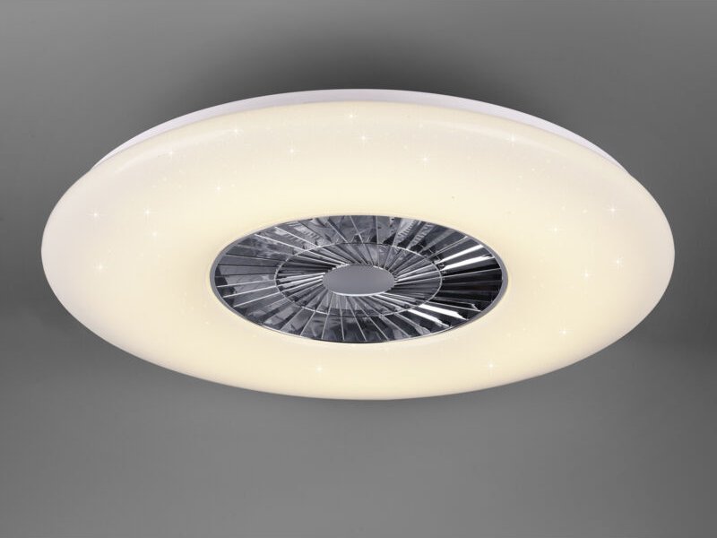 Reality Leuchten - led Decken Ventilator Sternen Effekt Fernbedienung Lampe Kühler dimmbar R62402906