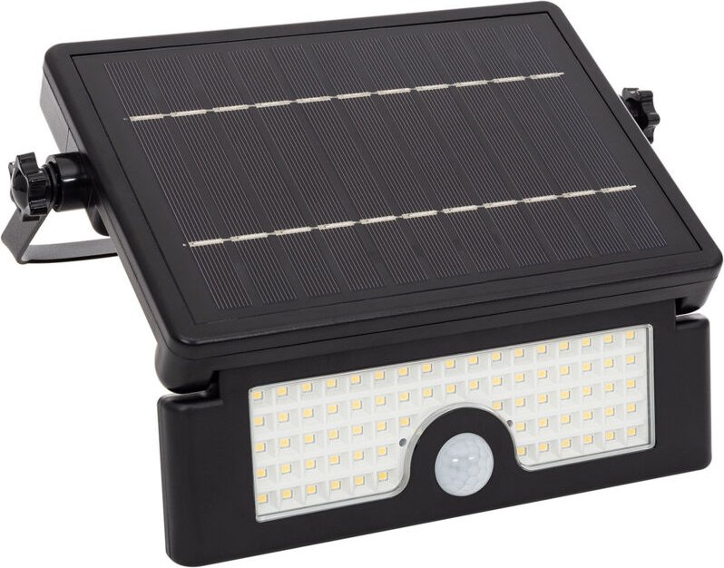 Efectoled - LED-Flutlicht Solar 6W IP54 mit Bewegungssensor pir und Dämmerungssensor 4000K Neutralweiß