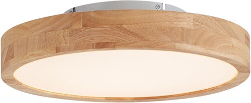 Skandinavische Deckenleuchte Holz 40cm inkl. led Dimmbar - Pecker