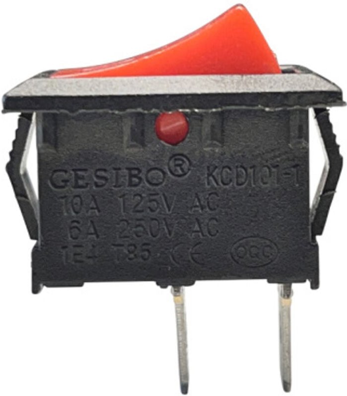 GESIBO KCD101-1 Wippschalter 250V 10A 2Pin Schalter