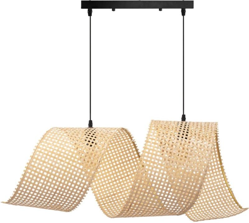 Toolight - hängelampe APP1644-2CP spiral 85cm