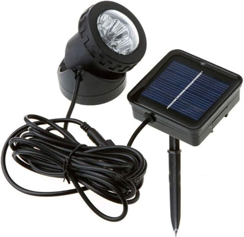 Thumbnail - Solar-Teichlichter, 6 LED-Tauchlichter, Unterwasser-Landschaftsprojektorlichter, wasserdichte Solarstrahler für Gartenbr...
