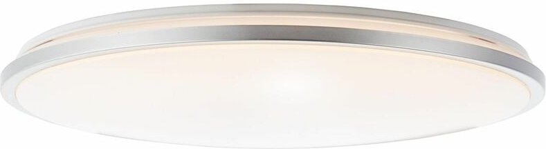 Brilliant - Lampe Jamil led Wand- und Deckenleuchte 48cm weiß/silber 1x 60W led integriert, (4800lm, 3000-6000K) Steuerb...