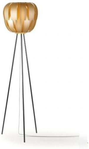 Linea Zero - New Gold Tripod Stehlampe aus Metall Cm. 42 x 165 Std