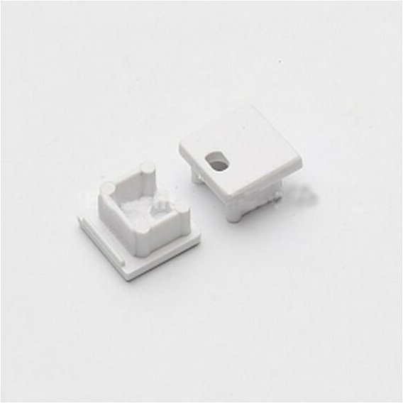 Proviston - Endkappen Für led Aluminiumprofil Led-Beleuchtung Indirekte Beleuchtung led Leisten 2 Stück