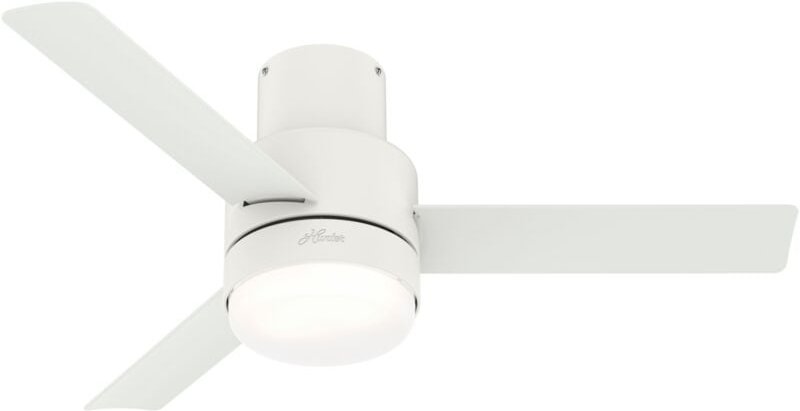 Deckenventilator Gilmour Weiß mit Licht