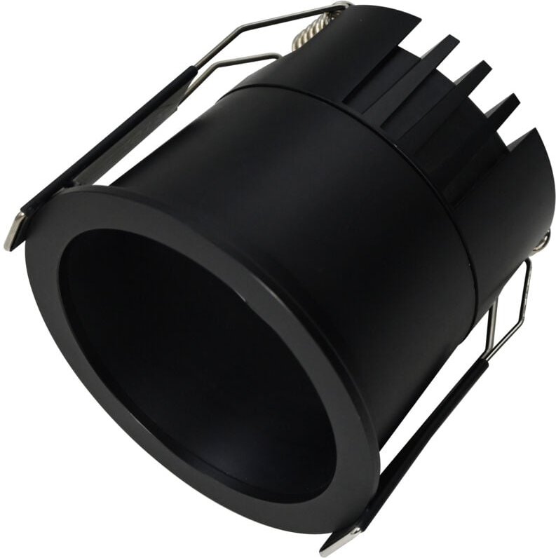 LED Downlight 24W Schnitt Ø 90 mm Deep 4000K Schwarz Neutralweiß