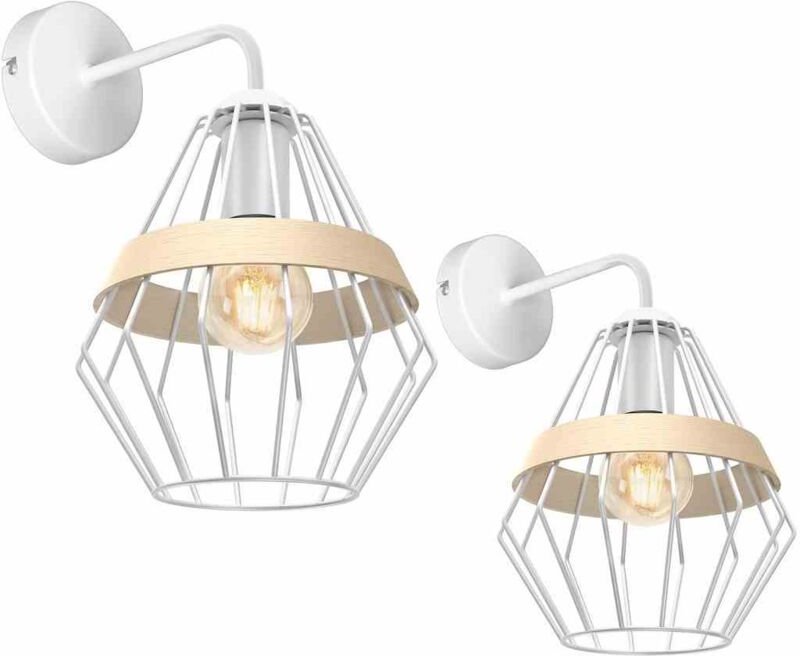 Wandleuchte CLIFF WHITE 1xE27