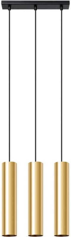 Hängelampe Bellix 3 GU10 Goldglanz Lumilo 12.111.01