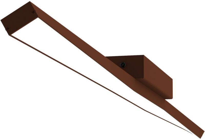 Lumicom - torx plafoniera l.100 monocolore opaco