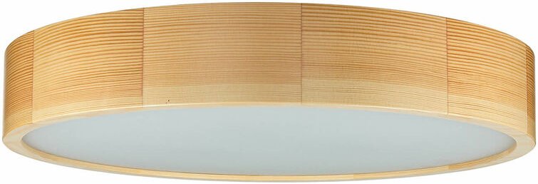 Licht-erlebnisse - Deckenlampe Holz rund 47 cm Wohnzimmer Flur