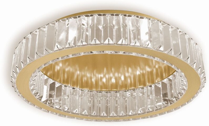 Deckenlampe Toolight APP1722-C brush gold 50CM