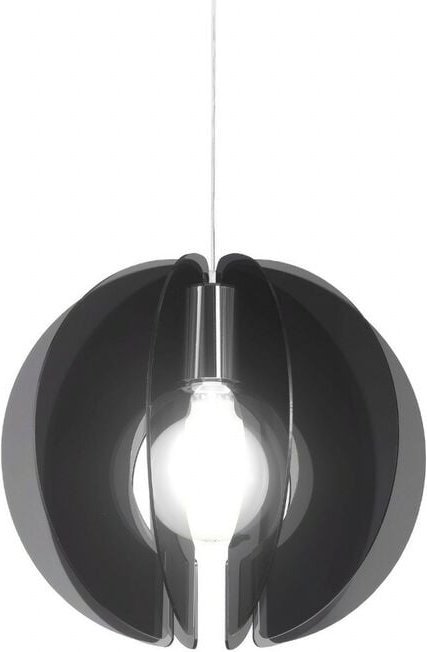 Linea Zero - Geräucherte Sirio-Aufhängung aus verchromtem Metall Cm. 40 x 40 Std