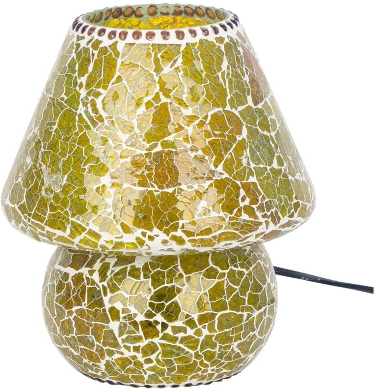 Mosaik-Tischlampe – indische Dekoration – schneller Versand