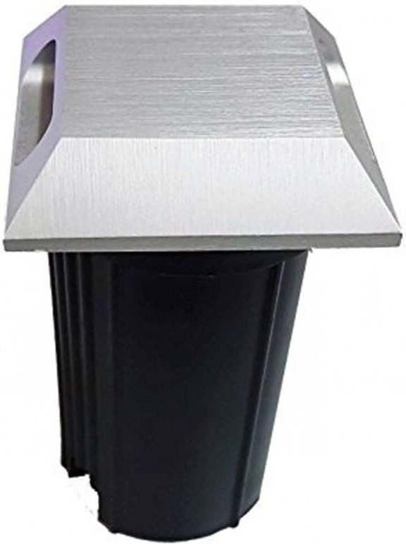 Trade Shop Traesio - Trade Shop - LED-Strahler Boden Wand Einbauleuchte Stufenleuchte 3W 270LM 240V IP65 Stahl -