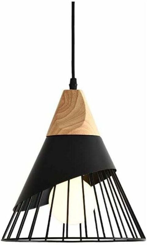 Retro Metall Pendelleuchte Käfig E27 Deckenbeleuchtung, Industrielle Kronleuchter Lampe Vintage Pendelleuchte Deckenlamp...