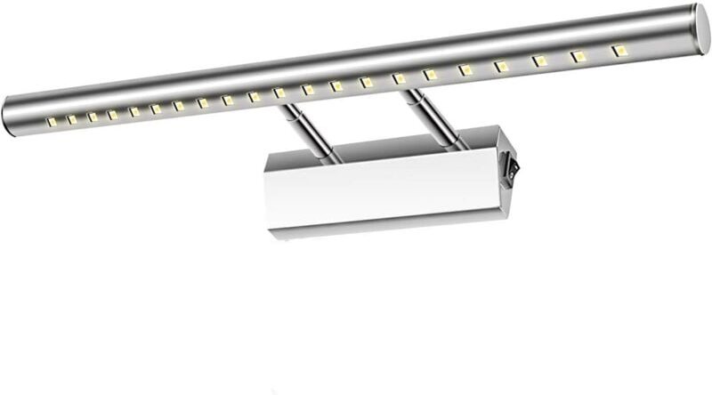 Vtizikl Lampe Salle de Bain Mirroir LED 5W Applique Murale Lumière Tableau Étanche IP44 Réglable 180°avec Interrupteur e...