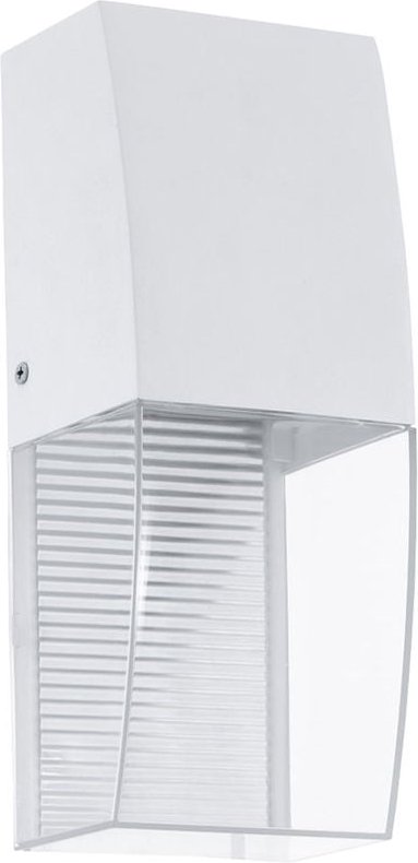 Design LED Außen Wand Lampe Garten Terrassen Fassaden Leuchte DOWN Strahler weiß´Eglo 95991