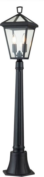 Hinkley Alford Außenpoller Museum Schwarz, IP44 - Elstead