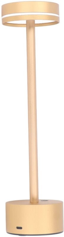 KIMISS Kabellose, wiederaufladbare LED-Tischlampe mit 3 Farbdimmfunktionen, Touch-Steuerung und Konstruktion aus Alumini...