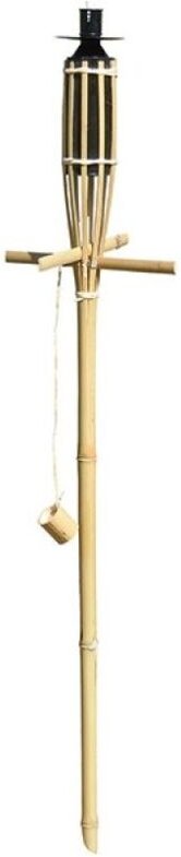 Bambus-Taschenlampe Olympia H 1,20 m