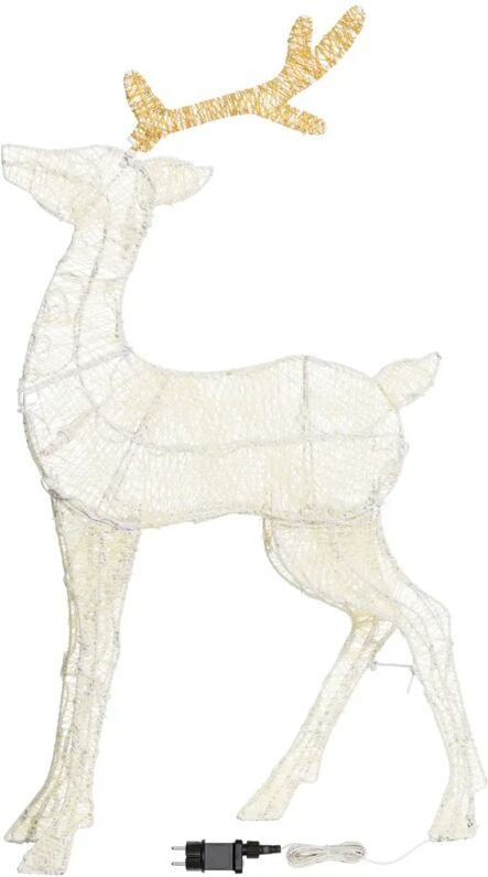 Renna 2D 100 cm mit 120 LED traditionell IP44 und Timer