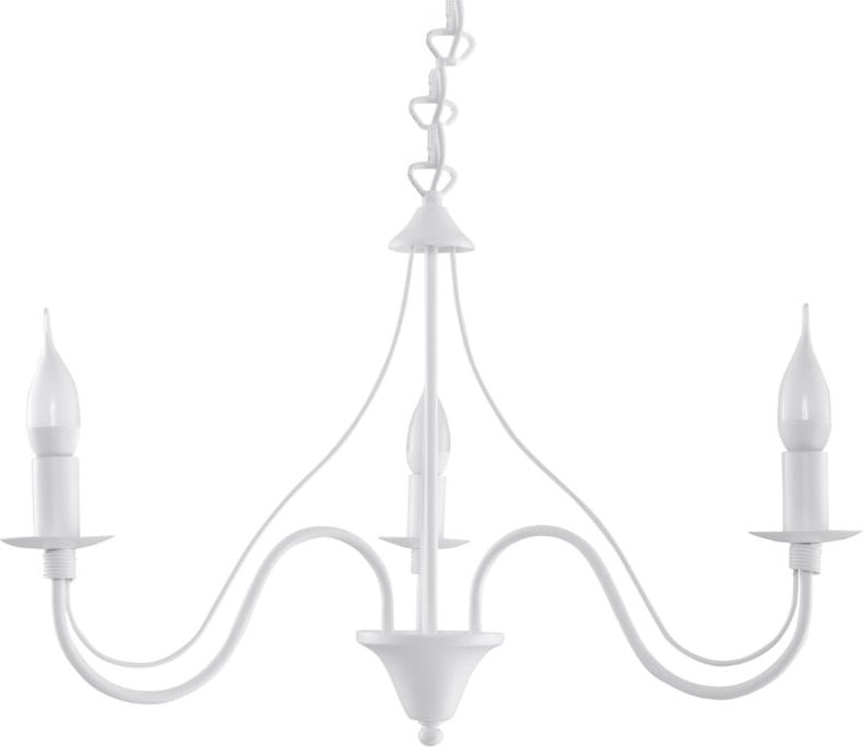 BERON 3 E14 Hängelampe Weiß LUMILO 02.123.13