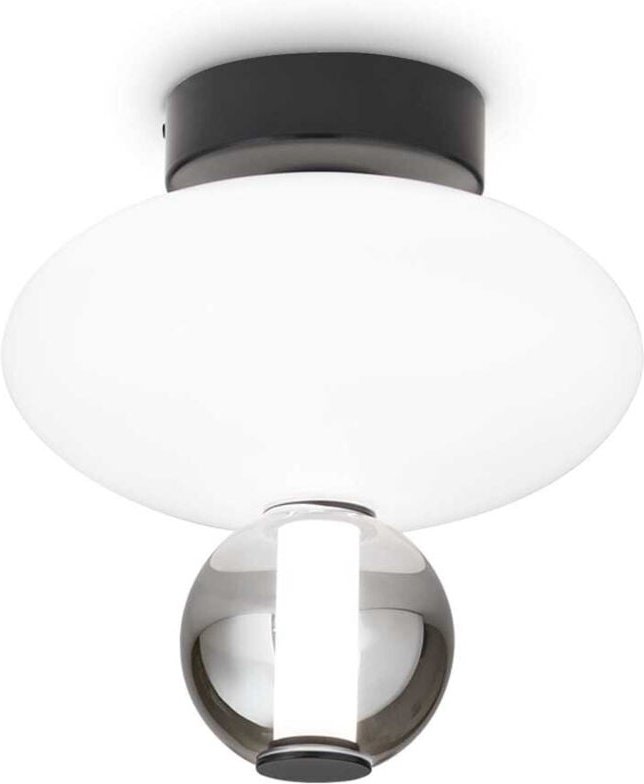 Ideal Lux - lumiere Integriertes LED-Halbbündiges Licht, Schwarz, 2350 lm, 3000 k