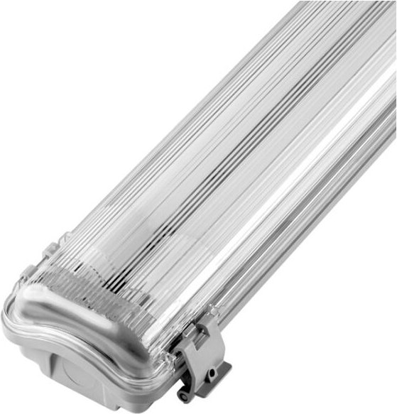 Ip65-Leuchte 120cm + 2 T8-Led-Lampen 18w 3600lm, 4000k - On-Ds-2
