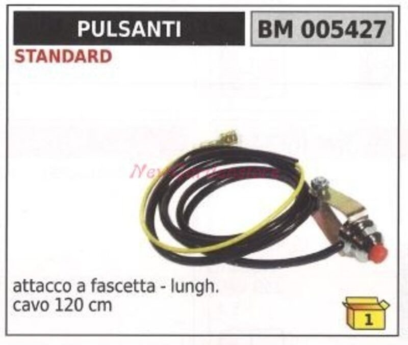 STANDARD-Schalter Klemmanschluss Kabellänge 120cm 005427