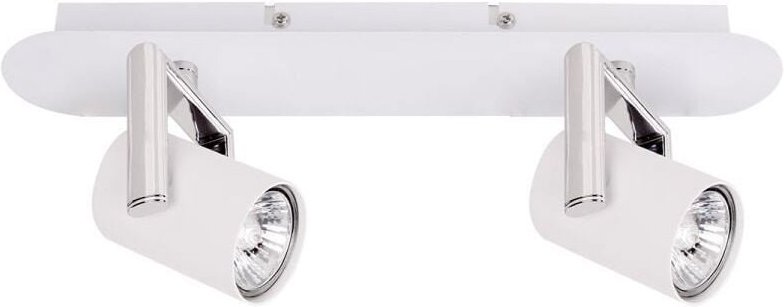 Italux - Bland - Moderne Scheinwerfer White 2 Light mit weißer Matt Shade led, GU10
