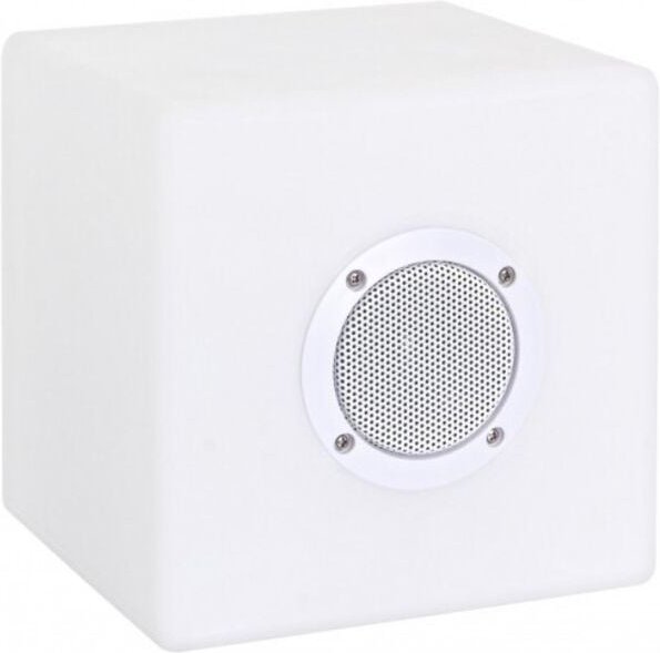 Bizzotto - rgb led Würfel Lampe Bluetooth Lautsprecher für Schwimmbad mit Fernbedienung -20x20 cm