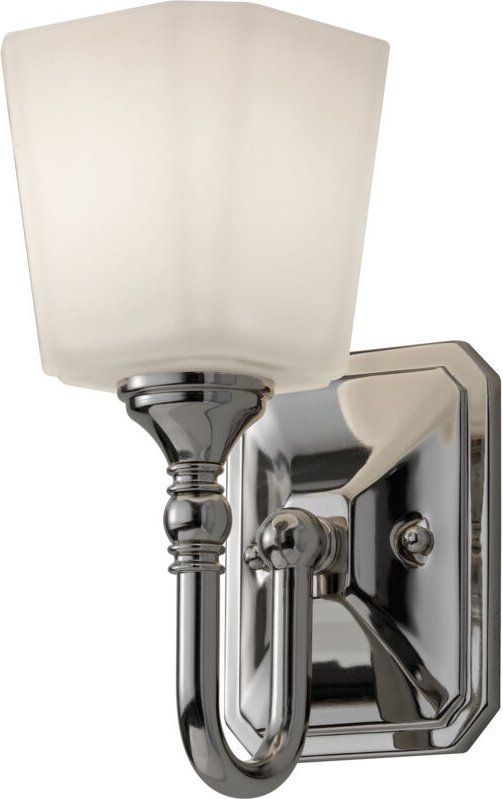 Wandleuchte Wandlampe Badezimmerleuchte IP44 Glas Flurleuchte chrom poliert LED