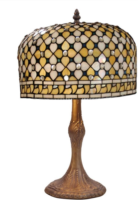 Mittlere Tischlampe, Durchmesser 30 cm, Queen-Serie