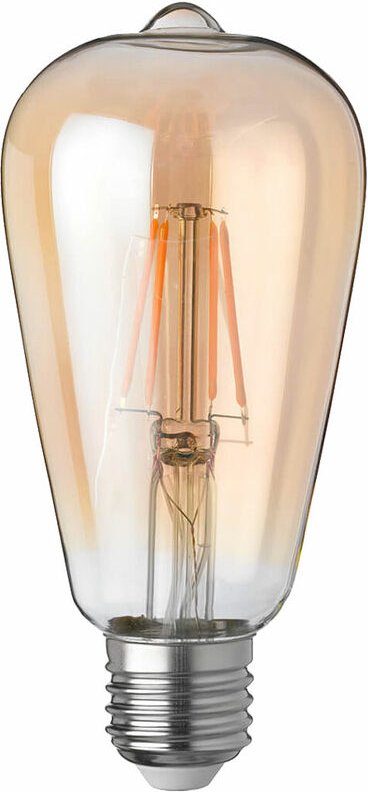 Thumbnail - Wofi - Vintage led 4 Watt E27 Kugel Leuchtmittel Filament Amber 2500 k 280 lm dimmbar 9740