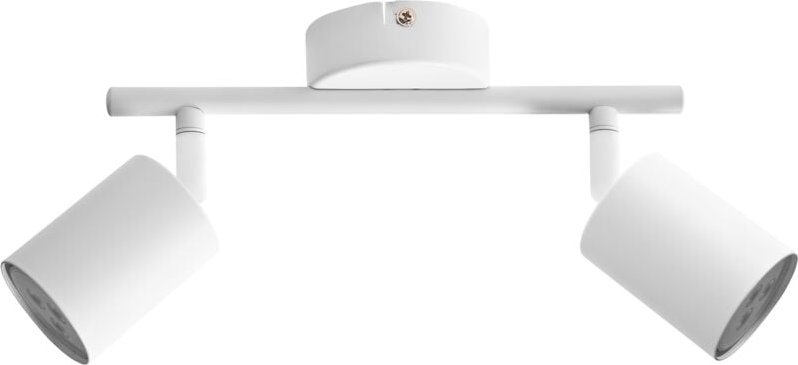 Strahler 2-flammig NYANDO Metall Weiß