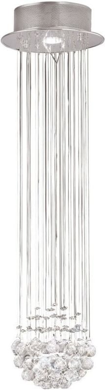 Inspired Diyas - Colorado - Deckencluster Anhänger Cluster 1 Licht poliert Chrom, Kristall