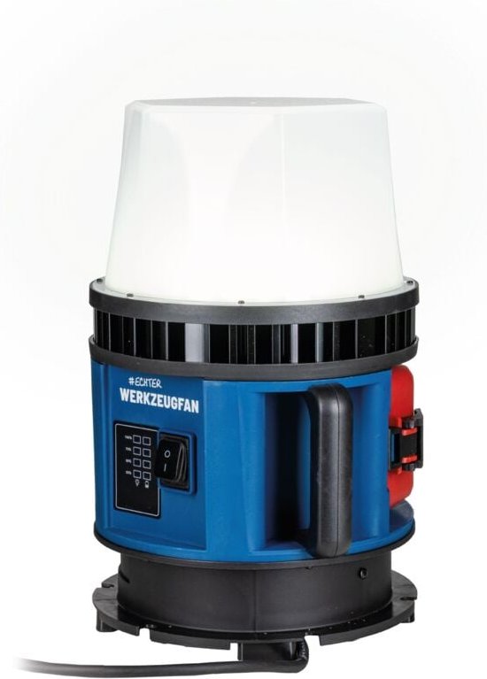 Echter Werkzeugfan LED Hybrid-Arbeitsleuchte 360° 12.000 Lumen, IP55 18V Multi-Akku System