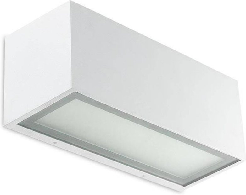 Lia - 1 Light Up & Down Wandleuchte Weiß, E27 - Leds-c4