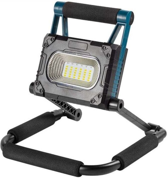 Energiesparende LED-Arbeitsleuchte, regensicher, mit eingebautem 3600-mAh-Akku, 36 LEDs, mit Ständer, tragbar, geeignet ...