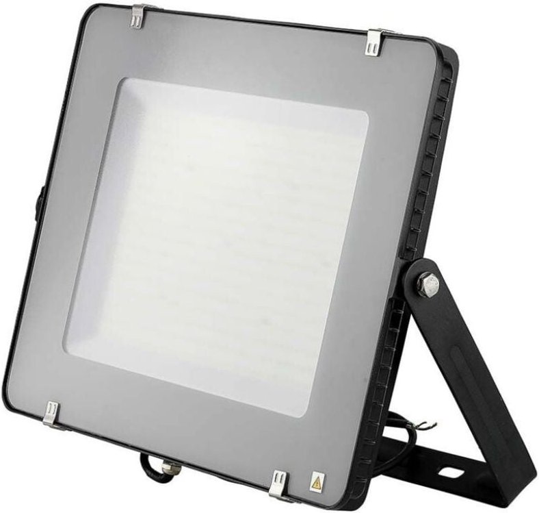 V-TAC PRO VT-306 300W LED-Flutlicht Slim Schwarz Aluminium Chip Samsung SMD 115lm/W Kaltweiß 6500K - SKU 21792