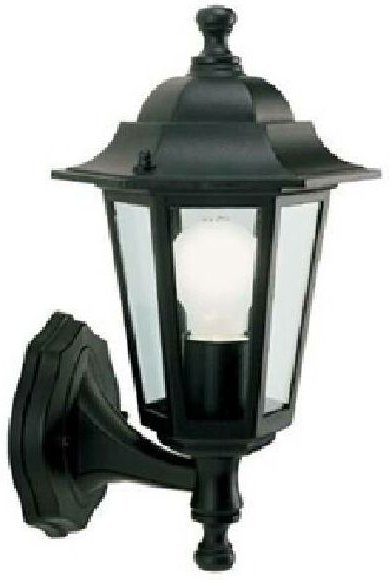 Sechskantige applique lampara modell 60w schwarz farbe 947/06