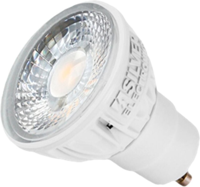 Silver Electronics - led eco silver elektronische dichroitische glühbirne 8w=60w - gu10 - 6000k - 38º - 773 lm - kühles ...