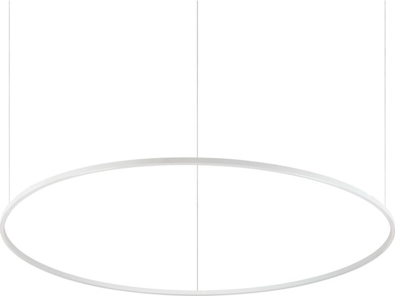 Ideal Lux ORACLE SLIM 150 cm nicht dimmbar 2700 K Runde integrierte LED-Deckenleuchte weiß