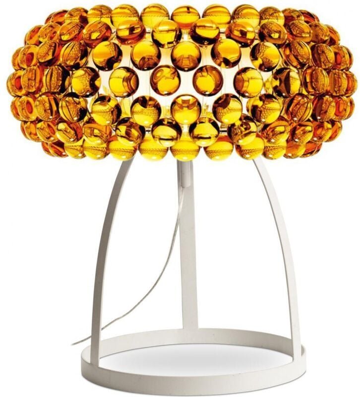 Tischlampe - Kristallknopf Wohnzimmerlampe - Groß - Savoni Gold